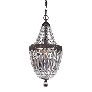 Morley 8.25'' Wide 1-Light Mini Pendant - Dark Bronze 6