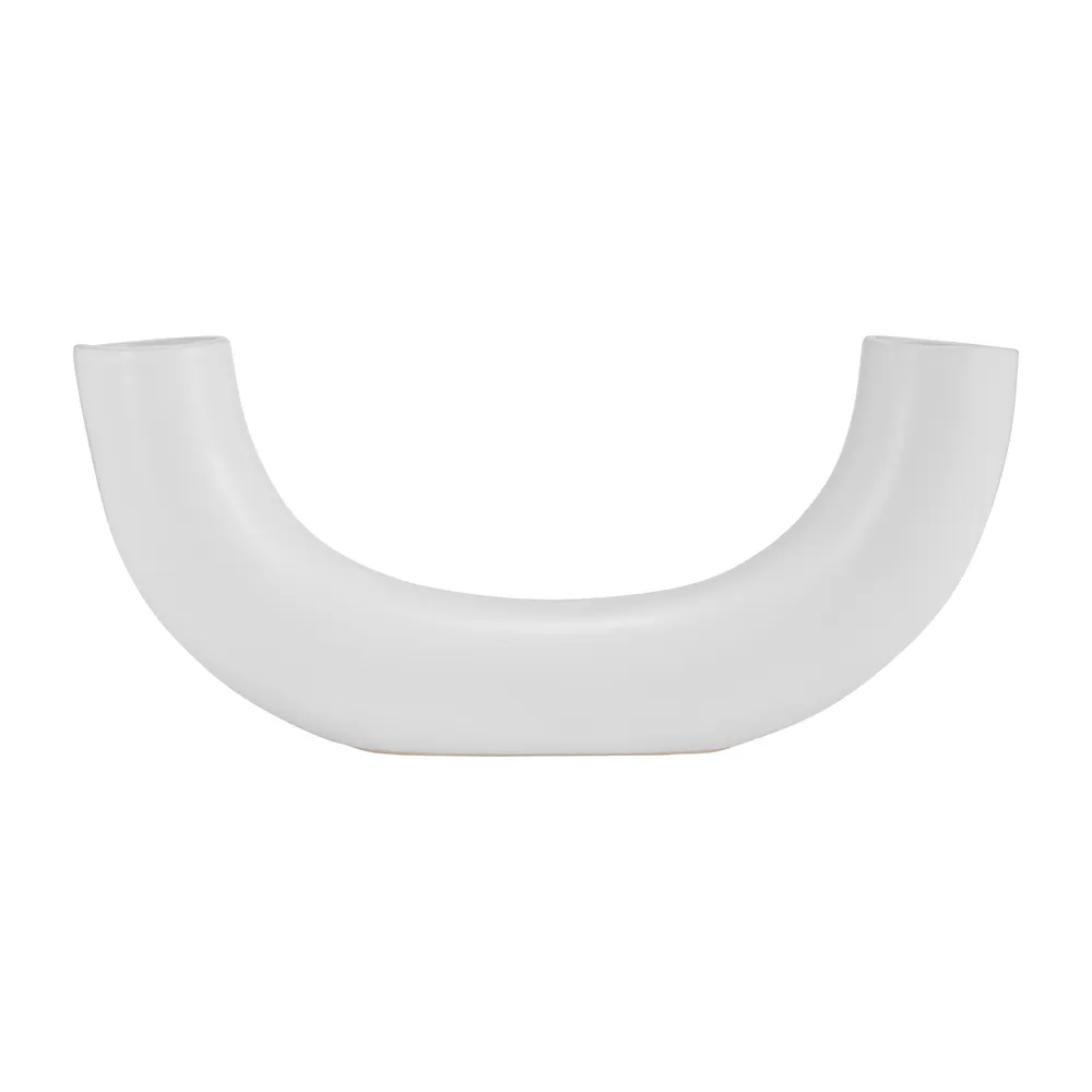 ATLASVALE WHITE VASE 5 (IN)