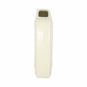GRAYDONTON WHITE VASE 7 (IN) 5