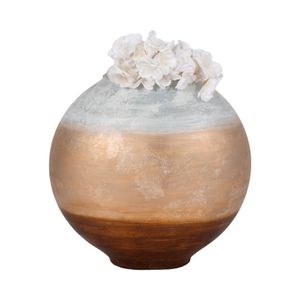 CLAYWORTH WHITE VASE 14 (IN) 3