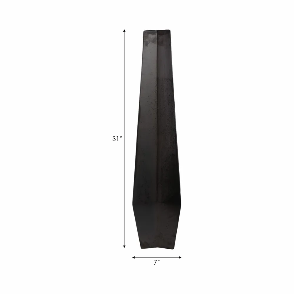 CANTONSTONE GRAY VASE 31 (IN)