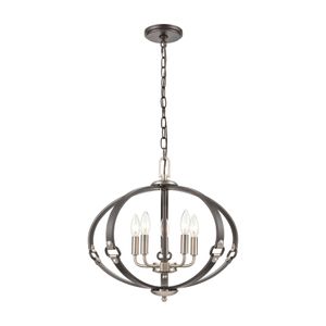 Armstrong Grove 20'' Wide 5-Light Chandelier - Espresso 1