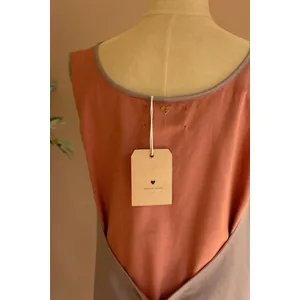 Sleeveless Double-Sided Tie Dress - Sienna and Mocha 3