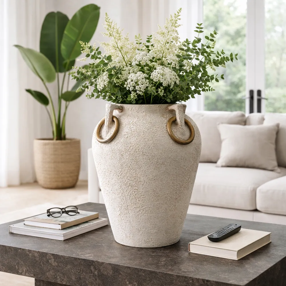 JASPERGROVE IVORY VASE 26 (IN)