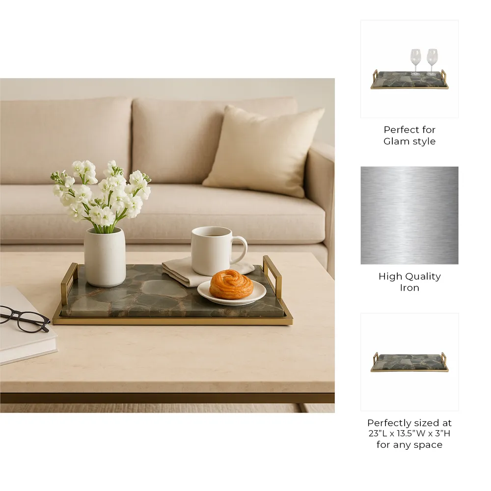 ATLASVIEW GREEN TRAY 3 (IN)
