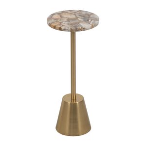 FENTONFORD GOLD ACCENT TABLE 25 (IN) 4
