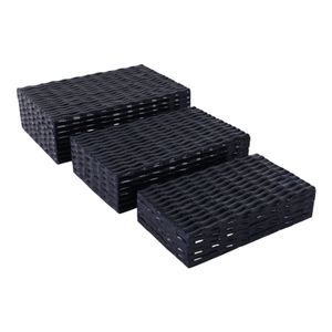 BROCKWOOD SET OF 3 BLUE BOXES 4 (IN) 1