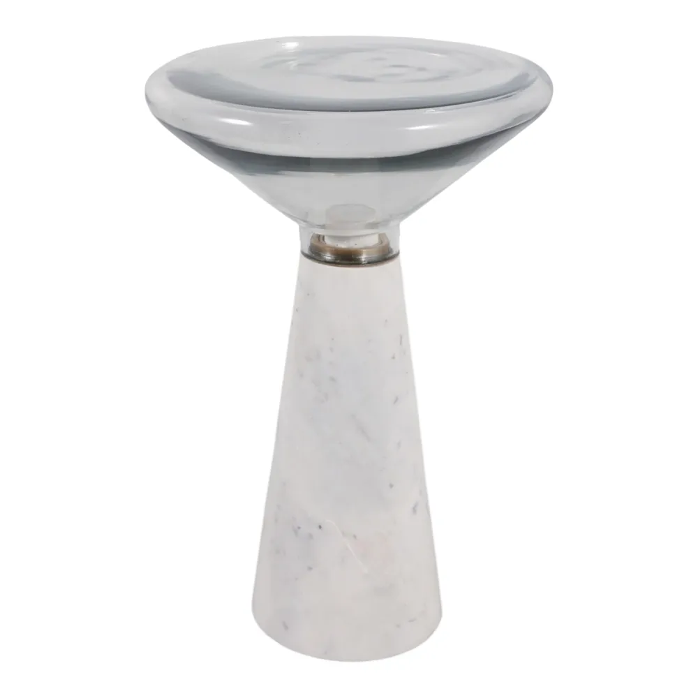 AVARIDGE WHITE TABLE 22 (IN)
