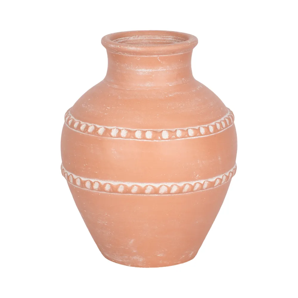 CLAYTONWORTH RED VASE 12 (IN)