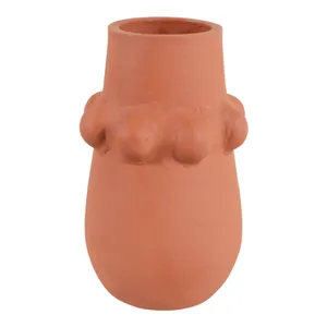DUNBARWOOD RED VASE 9 (IN) 1