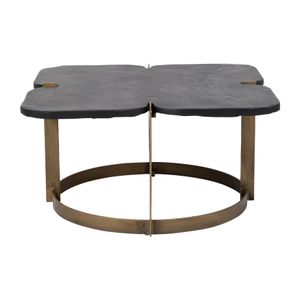 HELTONOAK BLACK COFFEE TABLE 17 (IN) 1
