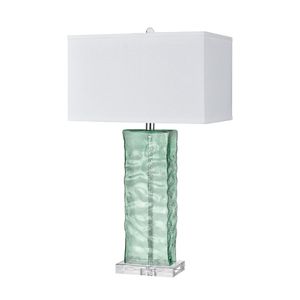 Arendell 30'' High 1-Light Table Lamp - Light Green 2