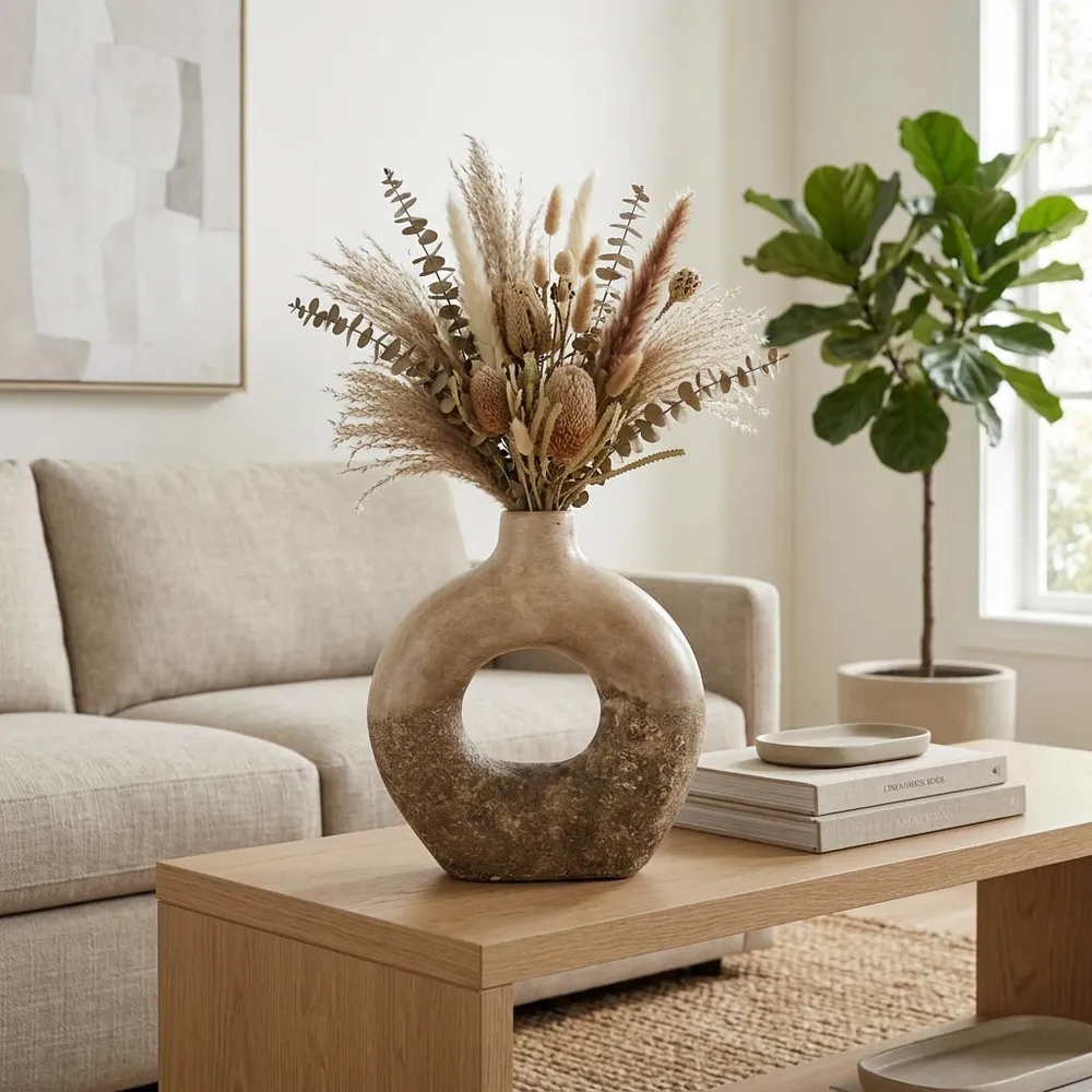 COVEDALE IVORY VASE 12 (IN)