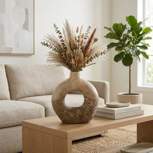 COVEDALE IVORY VASE 12 (IN) 10