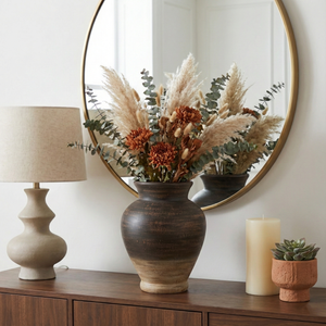NADIAVIEW BROWN VASE 13 (IN) 2