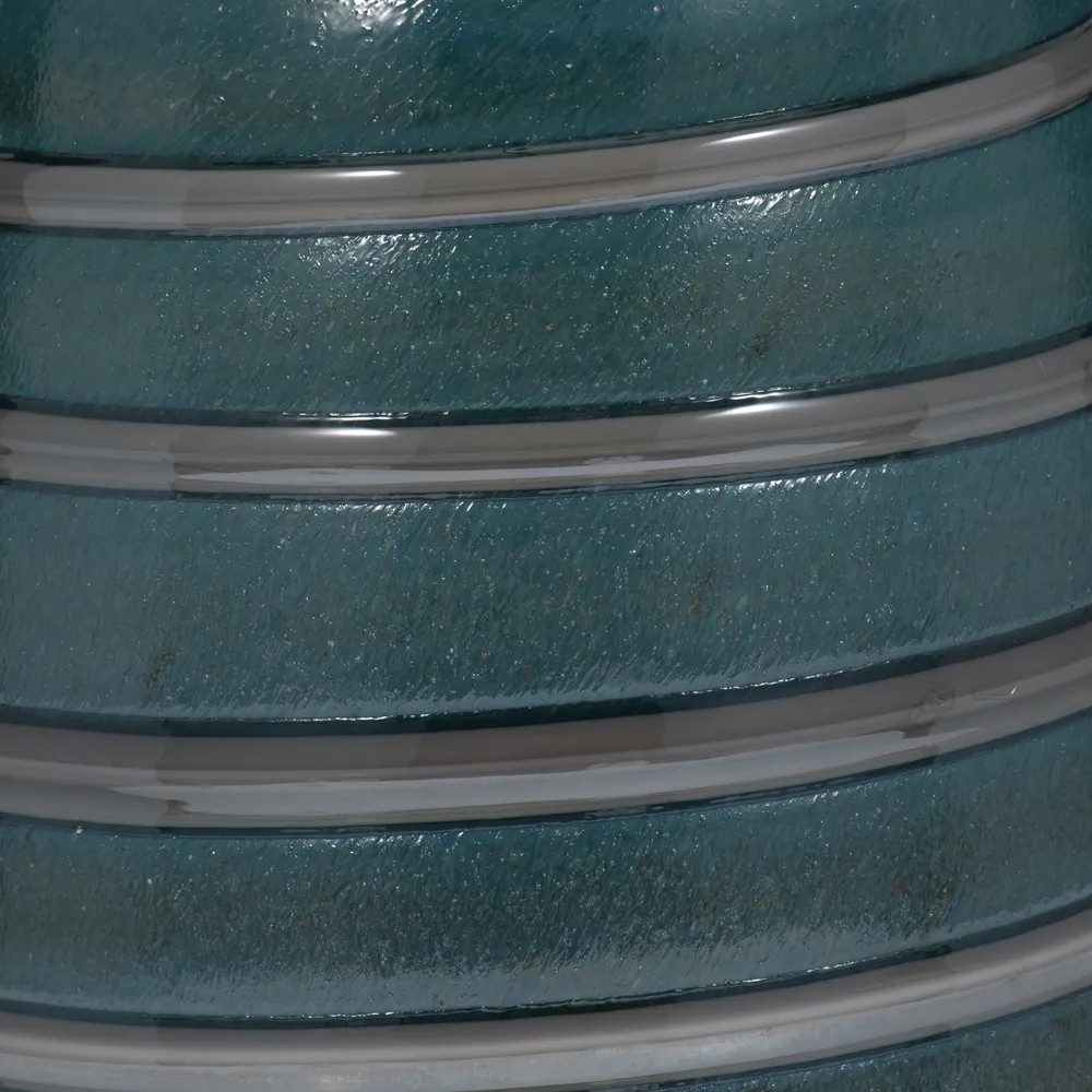 DENVERRIDGE BLUE GLASS VASE 15 (IN)