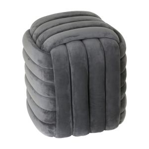 COLEOAK GRAY STOOL 19 (IN) 4