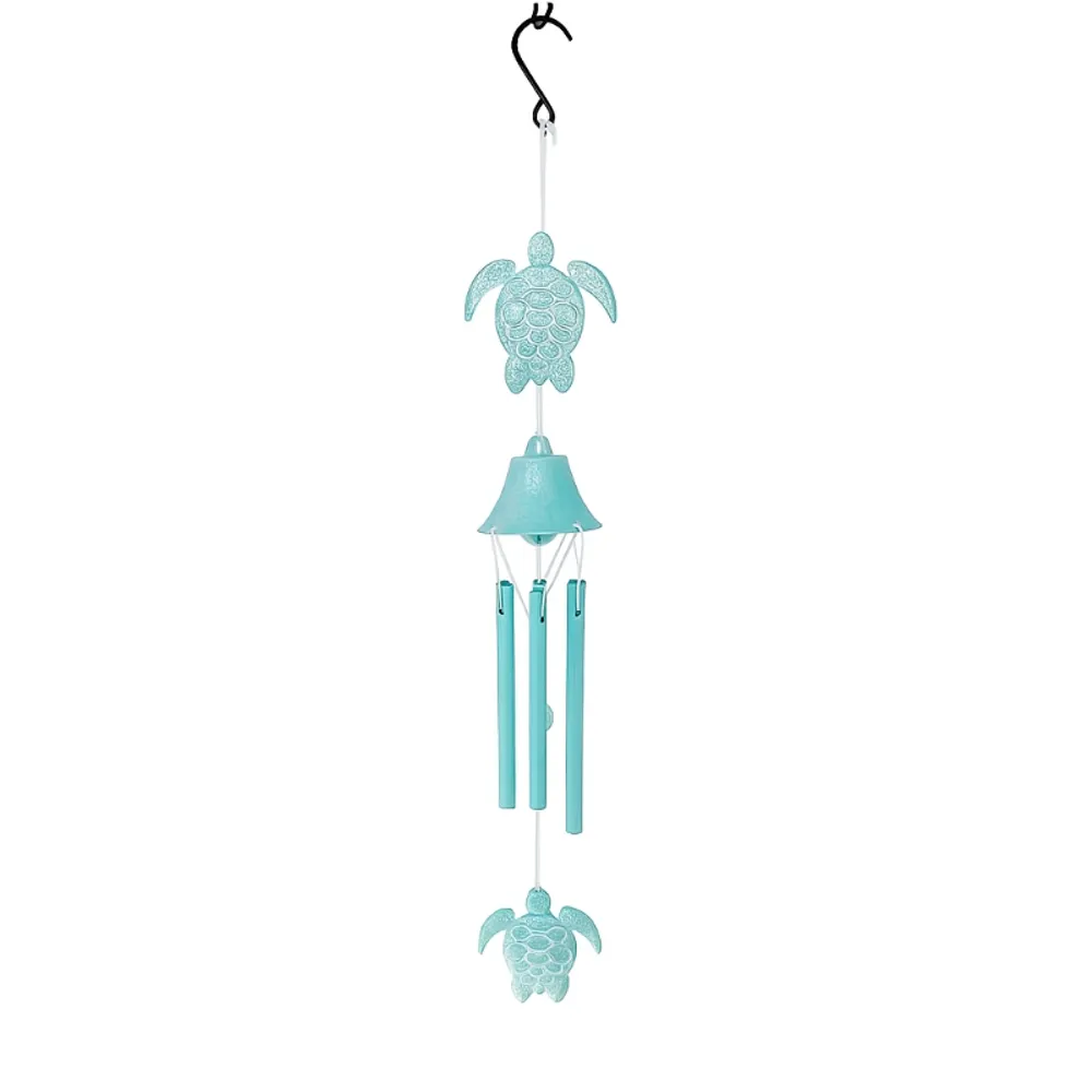 19" GREEN TURTLE WINDCHIME