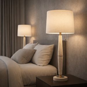 ELDERHAVEN IVORY LAMP 33 (IN) 11