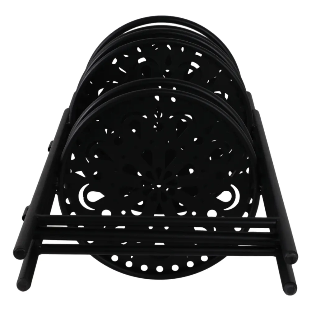 FRAZERVIEW BLACK PLANT STAND 22 (IN)