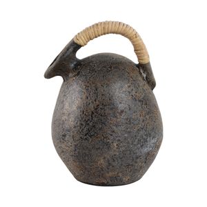 FINNCLIFF GRAY VASE 12 (IN) 6