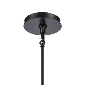 Open Louvers 10'' Wide 1-Light Mini Pendant - Matte Black 5