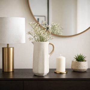 PARKMOOR IVORY VASE 12 (IN) 13