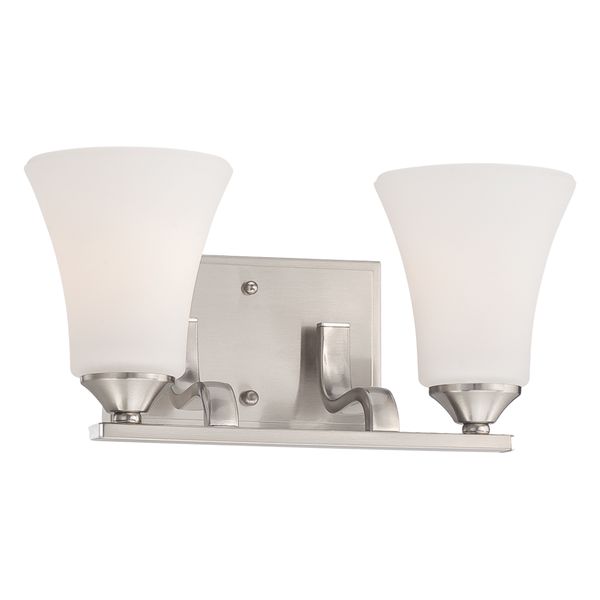 Treme 17" Wide 2-Light Vanity Light - Brushed Nickel
