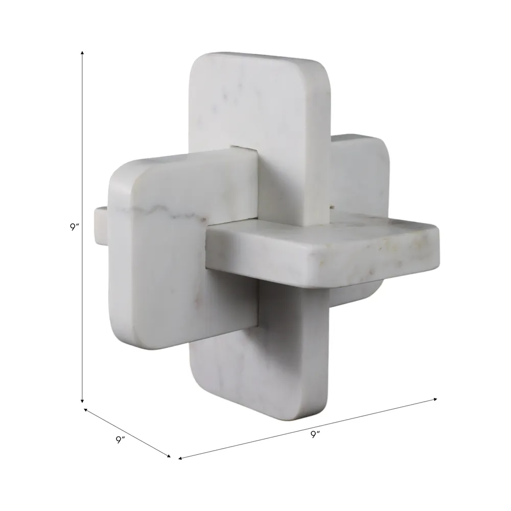 HASTINGSGATE WHITE DECOR 9 (IN)