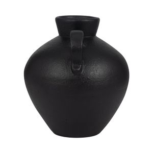BURTONHOLM BLACK VASE 16 (IN) 5