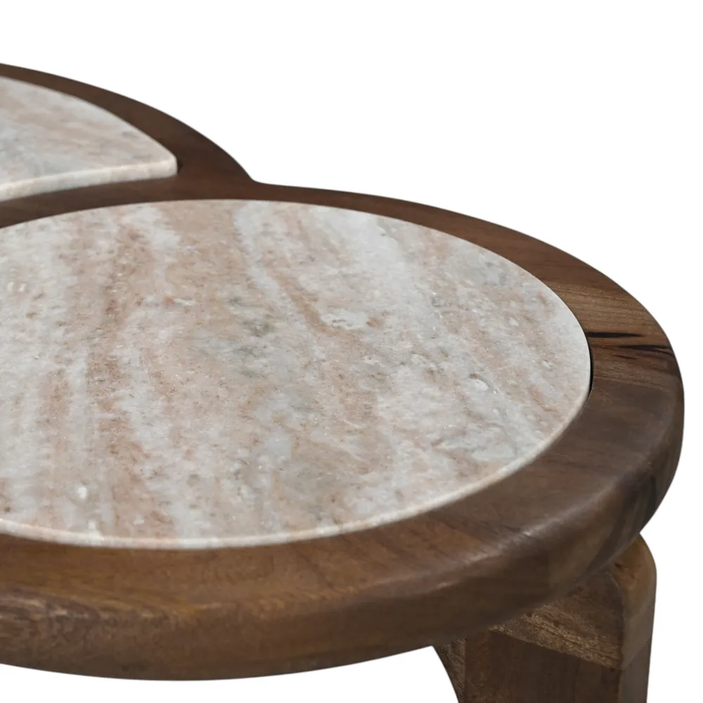 MORTONFIELD BROWN TABLE 22 (IN)