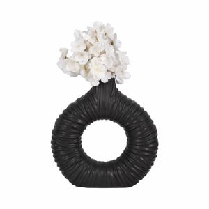 CANTONGATE BLACK VASE 12 (IN) 3