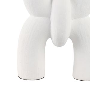STONEHAM WHITE VASE 15 (IN) 6
