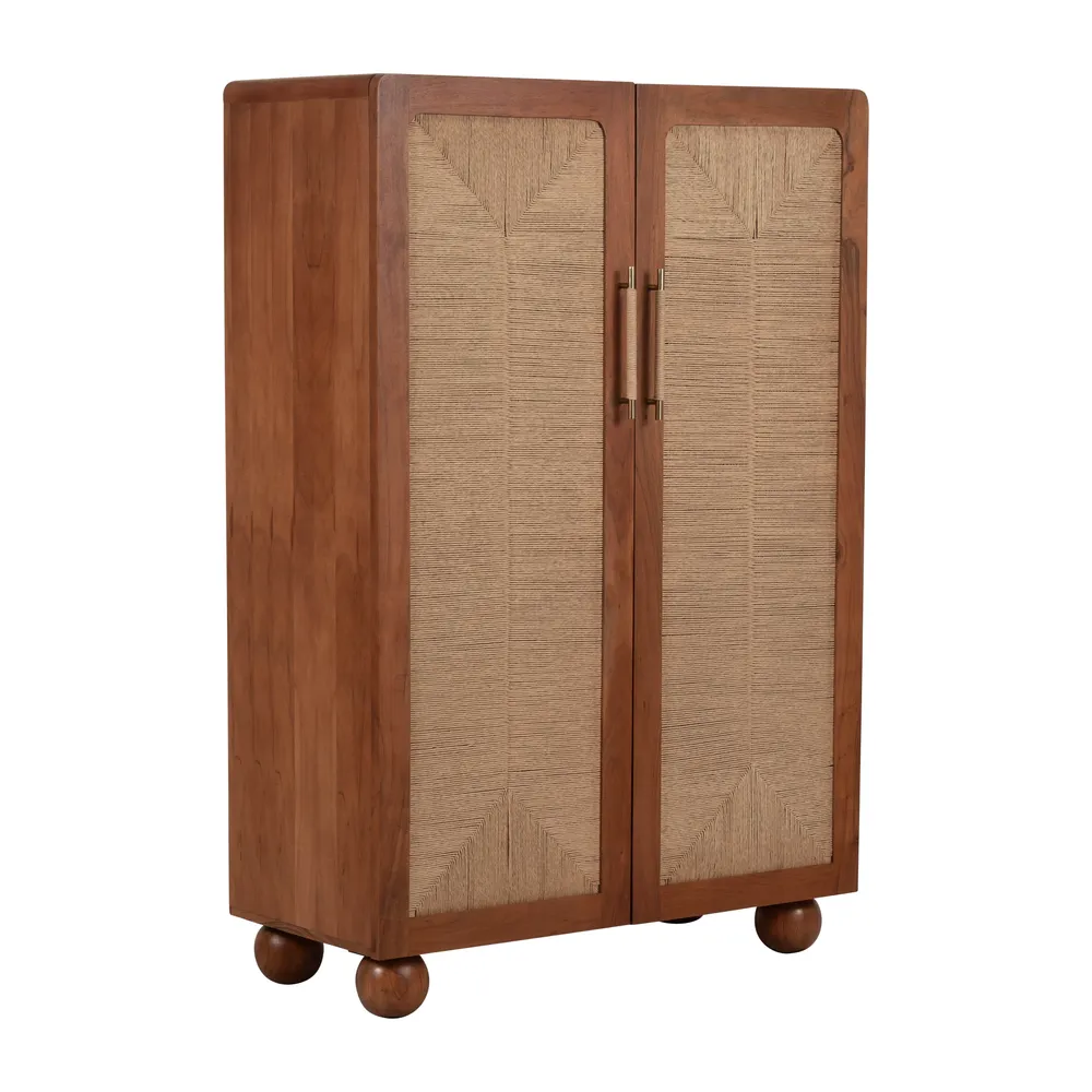 RAYMONDCROSS BROWN ARMOIRE 60 (IN)