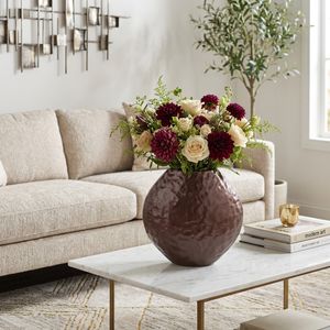ARLENCLIFF BROWN VASE 14 (IN) 11