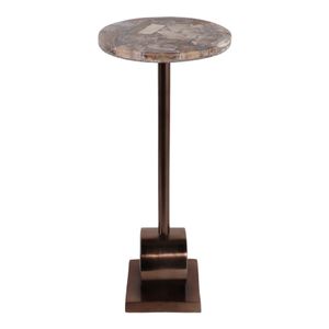 DILLONBURN BROWN TABLE 24 (IN) 6