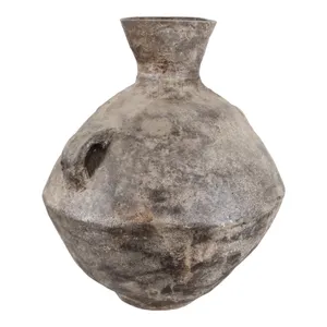 HANLEYLAKE BROWN VASE 33 (IN) 4