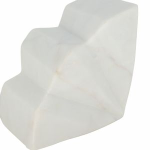 HENSONHOLM SET OF 2 WHITE BOOKENDS 6 (IN) 5