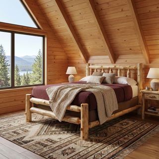 Voyageur Ranch Bed - Assembled - Cal King