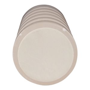 FERRISSIDE WHITE CANDLE HOLDER 8 (IN) 8