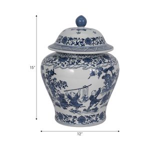 BOLTONRIDGE BLUE CHINOISERIE 16 (IN) 9