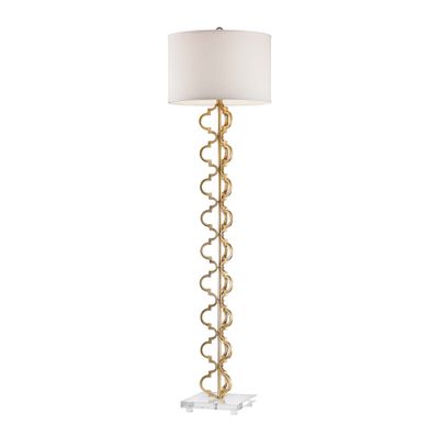 Castile 62'' High 1-Light Floor Lamp - Painted Gold