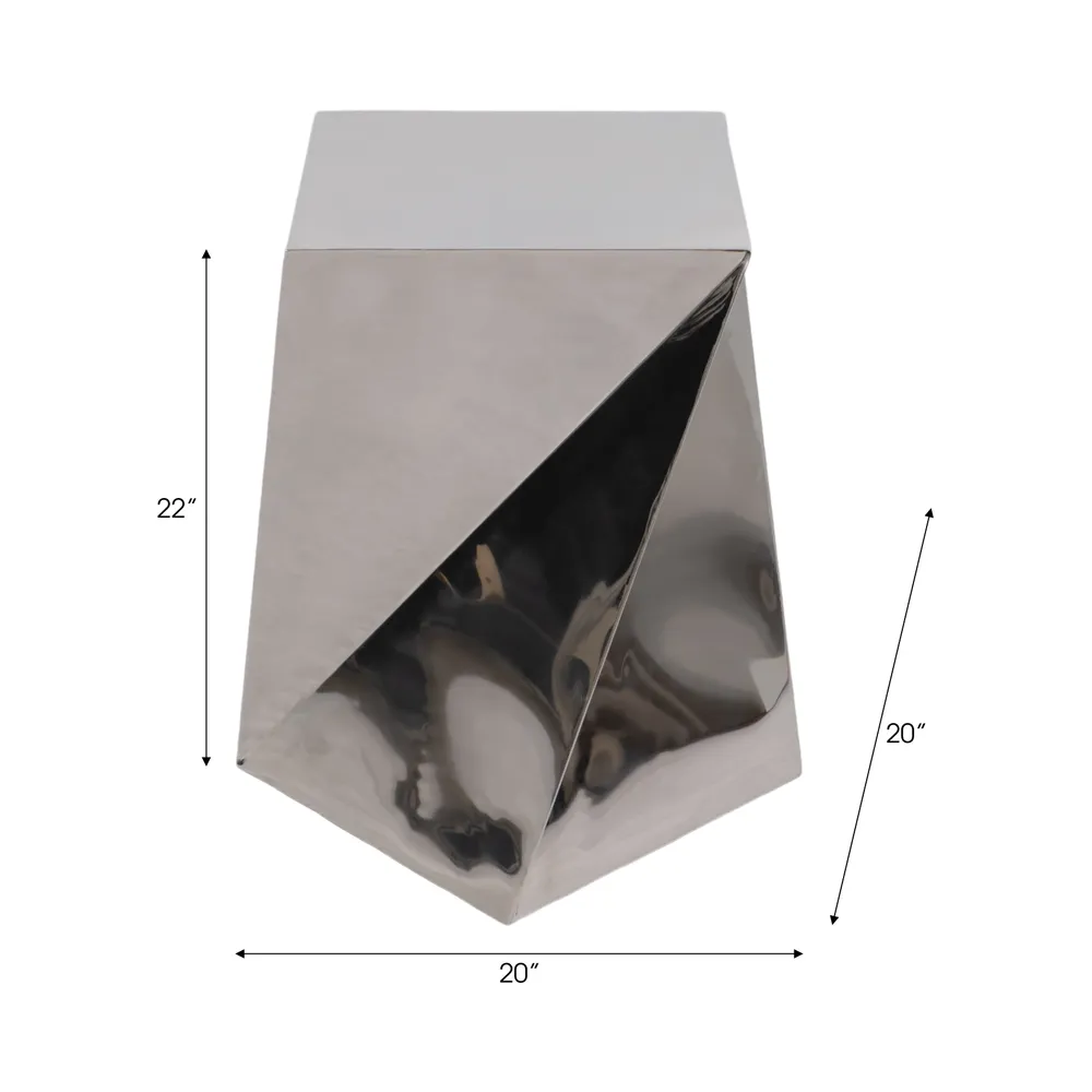 TARALEY SILVER TABLE 22 (IN)