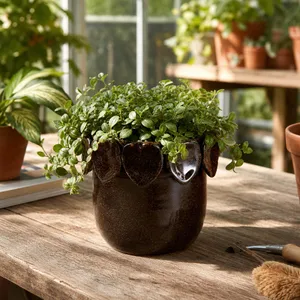 SLATERCLIFF BROWN PLANTER 5 (IN) 10