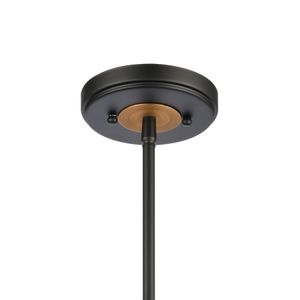 Woodbridge 10'' Wide 1-Light Mini Pendant - Matte Black 2