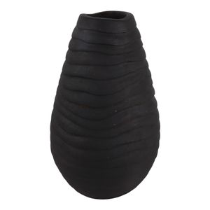 HAVENOAK BLACK VASE 18 (IN) 4