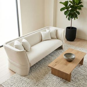 KIRALAKE IVORY SOFA 31 (IN) 11