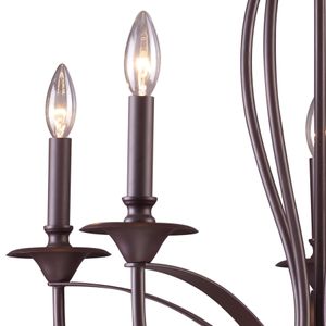 Medford 26'' Wide 5-Light Chandelier - Oiled Bronze 2