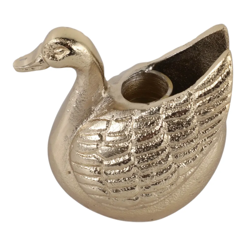 ALMAWORTH GOLD CANDLE HOLDER 4 (IN)