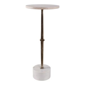 DREWBEACH GOLD TABLE 24 (IN) 4